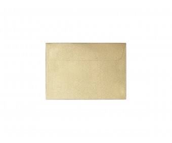 Ümbrik B7 88 x125 mm - Galeria Papieru - Pearl Gold, 10tk pakis